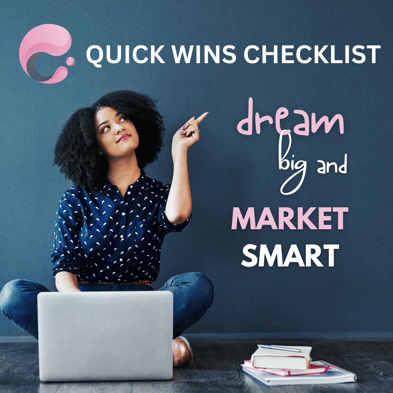 5 quick wins to get your marketing moving this week.
This is the no-fluff, get-results-fast checklist for when you’re stuck or spinning.